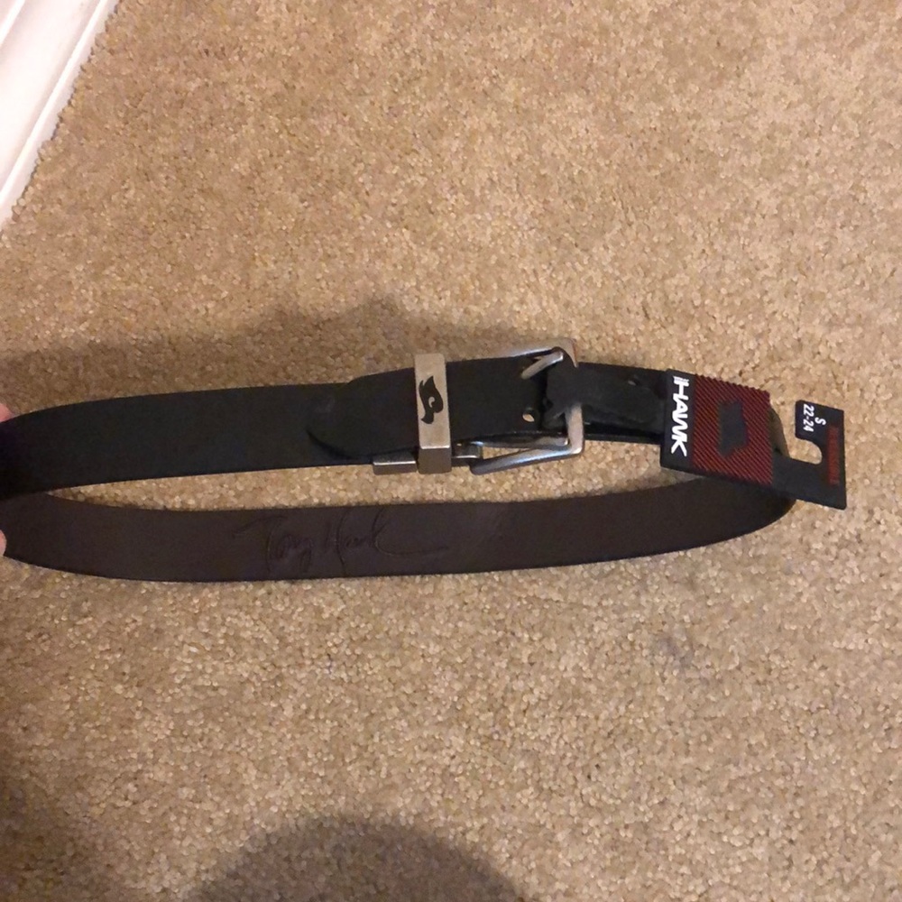 Tony hawk belt brown size 22-24